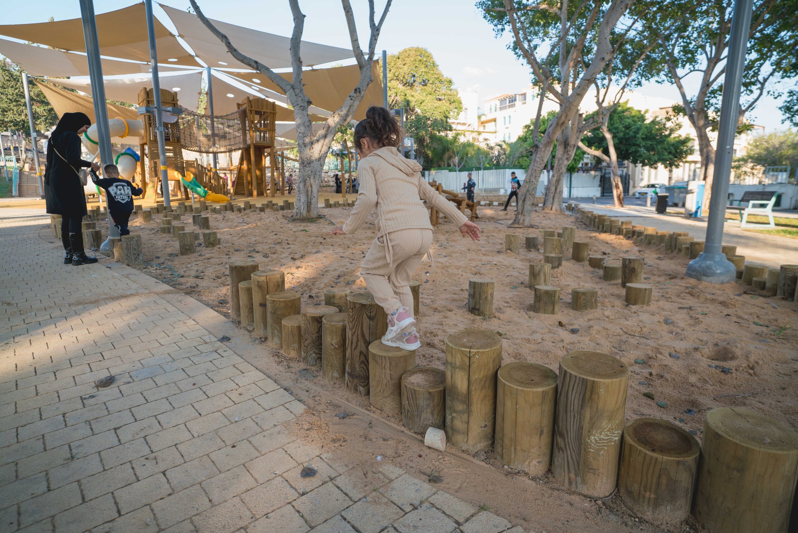 גן השניים אחרי השיפוץ (צילום: אלן ספירא)